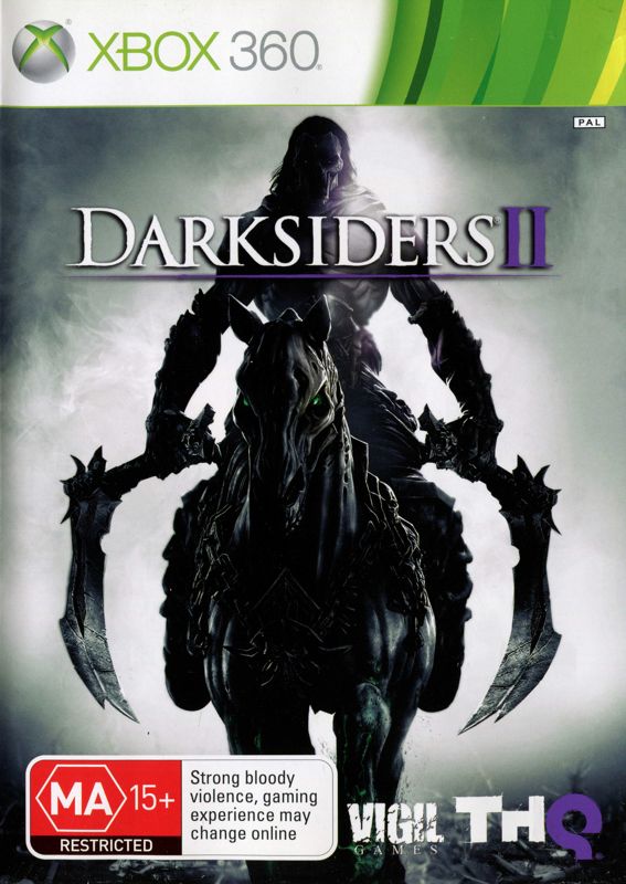 Darksiders II box art for Xbox 360